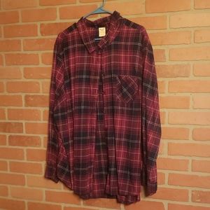 🍒 3x Faded Glory Flannels (set of 3)